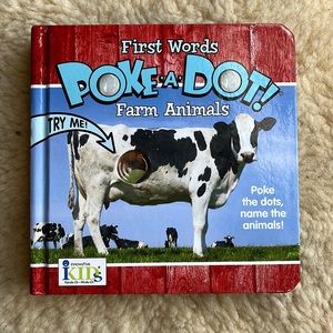 Poke - A - Dot farm animals board book